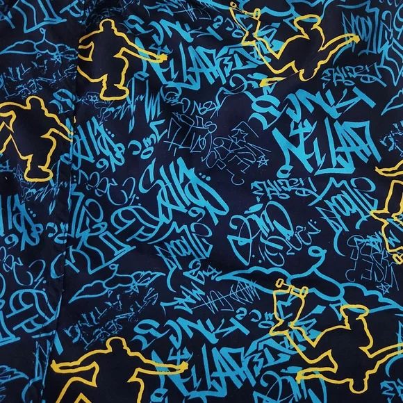 Skateboard AOP All Over Print Vintage STGZ 90s Very Rare Skateboarding Shorts